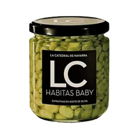 Habitas Extrafinas en aceite de oliva 240gr | La Catedral de Navarra
