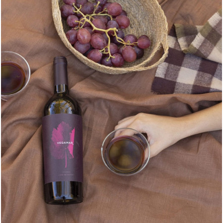 Botella Vino Tinto de Autor VEGAMAR Crianza