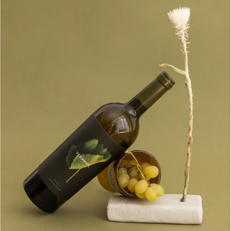Botella Vino Blanco de Autor VEGAMAR