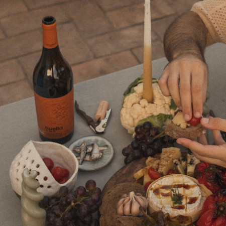 Botella Vino Tinto HUELLA de Syrah VEGAMAR