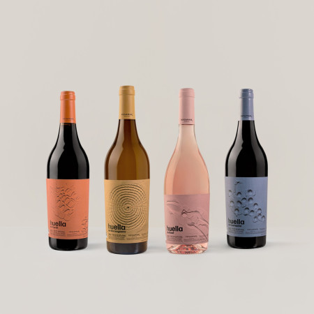 Botella Vino Tinto HUELLA de Syrah VEGAMAR