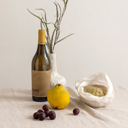 Botella Vino Blanco HUELLA de Merseguera VEGAMAR