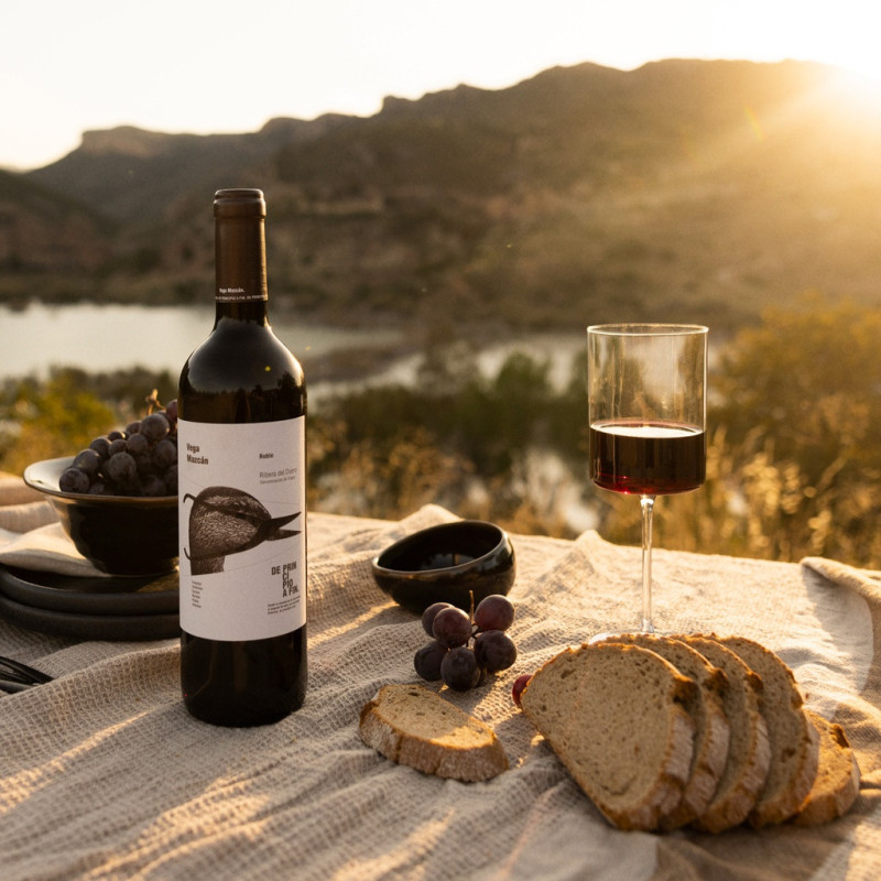 Vino Tinto D.O. Ribera del Duero VEGA MAZCÁN Roble