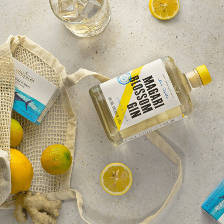Ginebra Premium MAGARI BLOSSOM GIN Citrus & Algae 70 cl