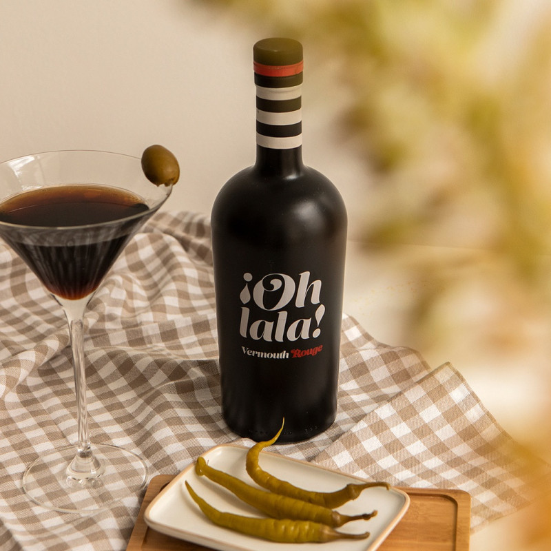 Vermouth Rouge ¡OH LALA! Añejo Criado en Roble 75 cl