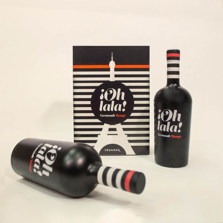 Pack 2x Vermouth Rouge ¡OH LALA! 75 cl Añejo Criado en Roble