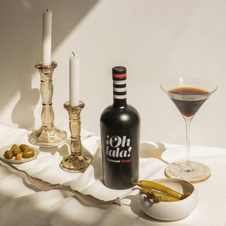 Pack 2x Vermouth Rouge ¡OH LALA! 75 cl Añejo Criado en Roble