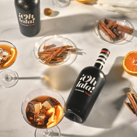 Pack 2x Vermouth Rouge ¡OH LALA! 75 cl Añejo Criado en Roble