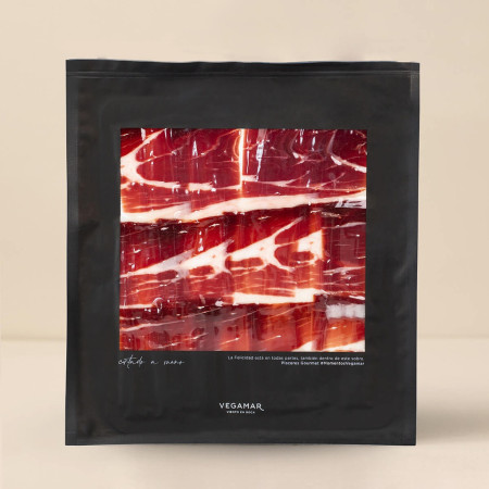 Plato Jamón Cebo de Campo 100% Ibérico Cortado a Cuchillo 90 g VEGAMAR (Salamanca)