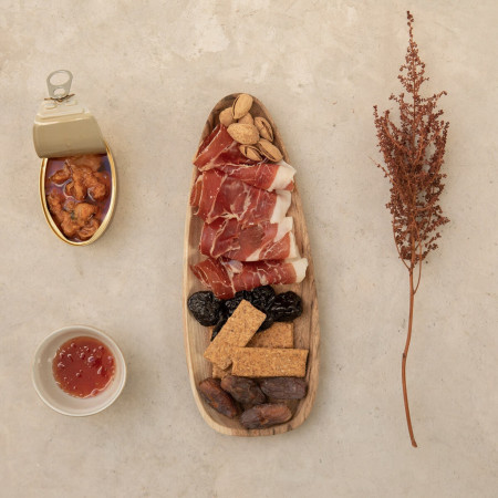 Plato Jamón Cebo de Campo 100% Ibérico Cortado a Cuchillo 90 g VEGAMAR (Salamanca)