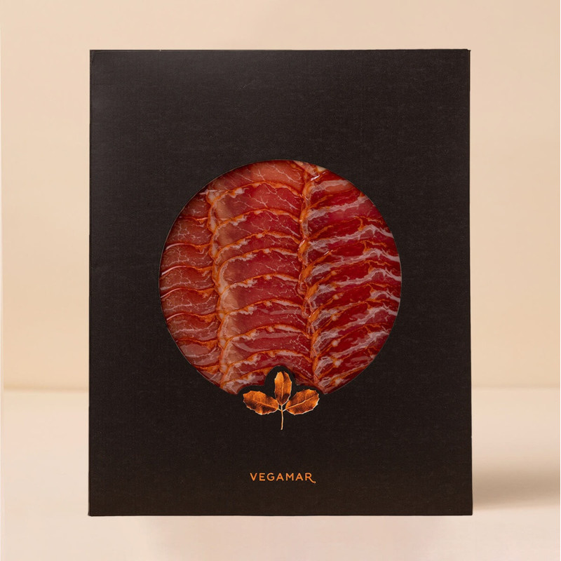 Lomo Loncheado 50 % Ibérico Cebo 100 g VEGAMAR Estuchado