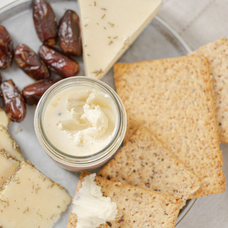 Tarro Crema de Queso con Trufa 100 g QUESERÍA DE ANNA Edición Gourmet