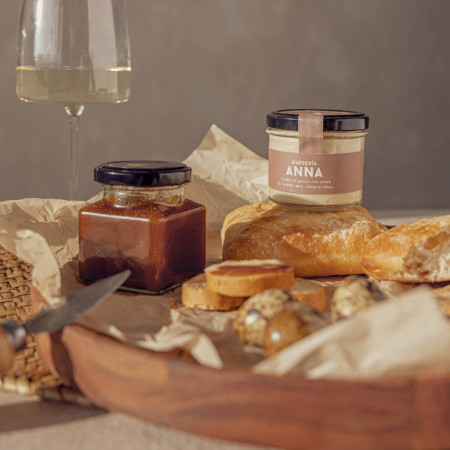 Tarro Crema de Queso con Trufa 100 g QUESERÍA DE ANNA Edición Gourmet