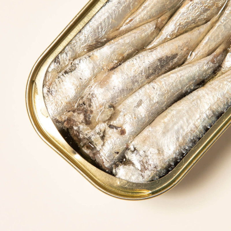 Lata Sardinillas en Aceite de Oliva 16/22 Piezas RR-115 HERENCIA DEL MAR (Elaborado en Galicia) Gourmet