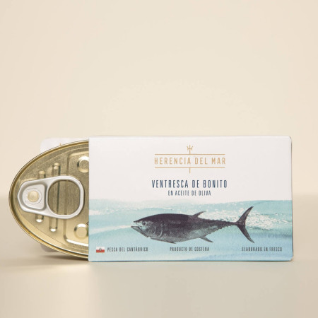 Lata Ventresca de Bonito del Norte de Costera OL-120 HERENCIA DEL MAR Gourmet