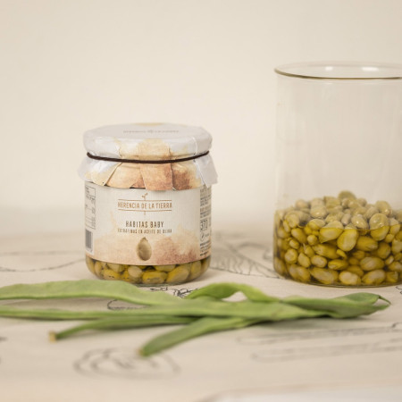 Frasco Habitas Baby 335 g Neto HERENCIA DE LA TIERRA Gourmet