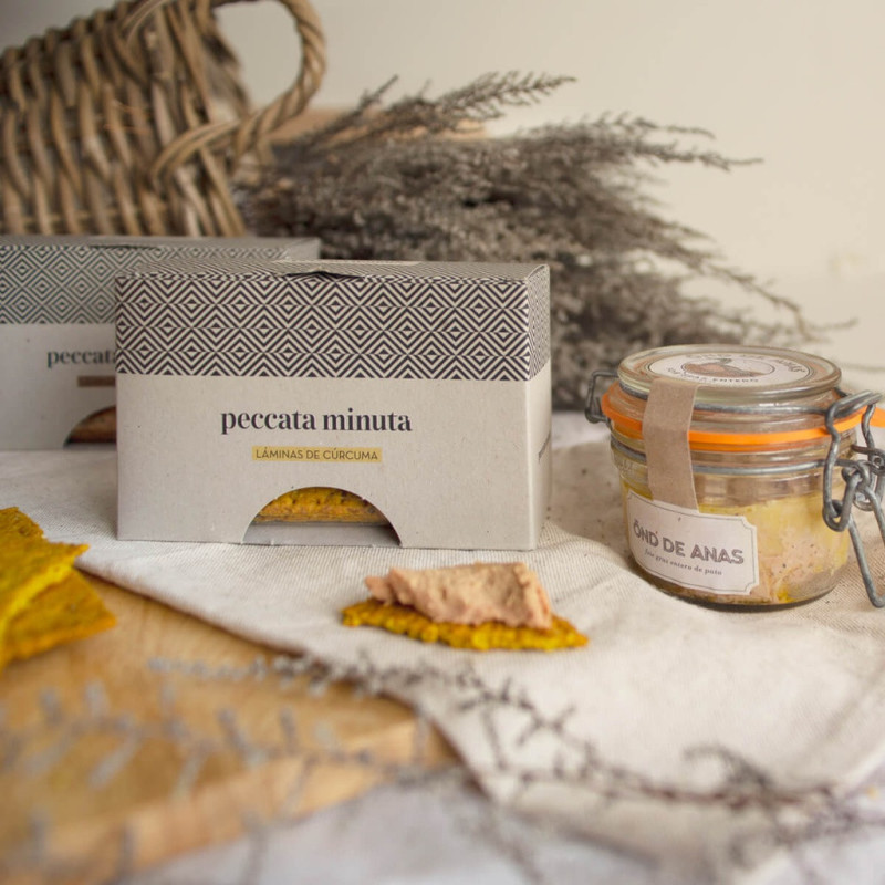 Láminas de Cúrcuma 120 g PECCATA MINUTA