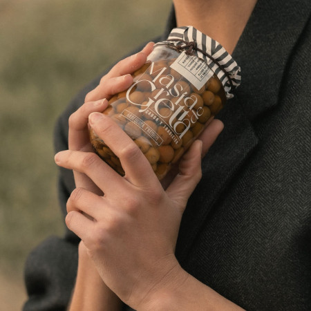 Tarro Aceitunas Arbequina Premium 370 g Neto MASÍA DE GRETTA