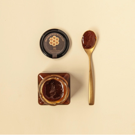 Tarro Miel Pura de Brezo 100 % Natural 160 g Neto VEGAMAR