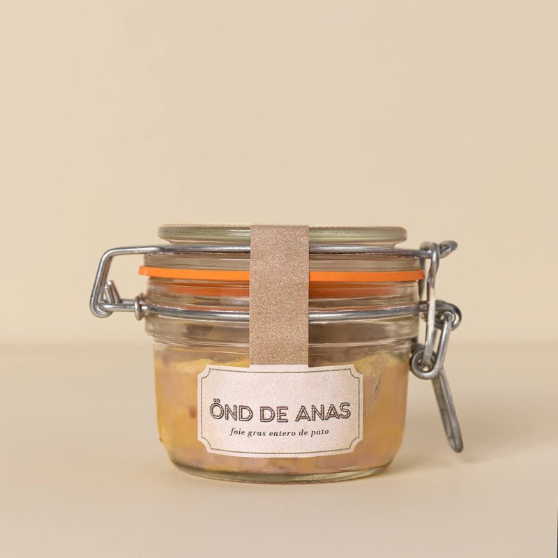 Tarro Foie Gras Entier de Pato 125 g ÖND DE ANAS