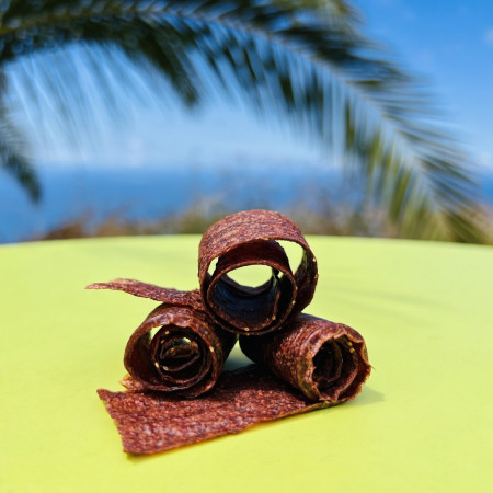 Mousse deshidratada de fresa