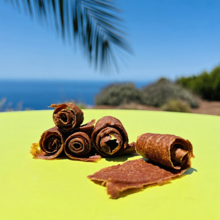 Mousse deshidratada de manzana y canela